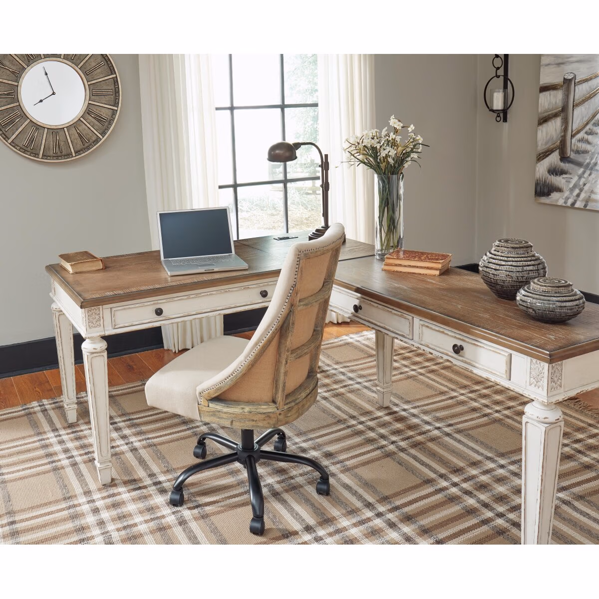Realyn 2-Piece Home Office Lift Top Desk - Image 11
