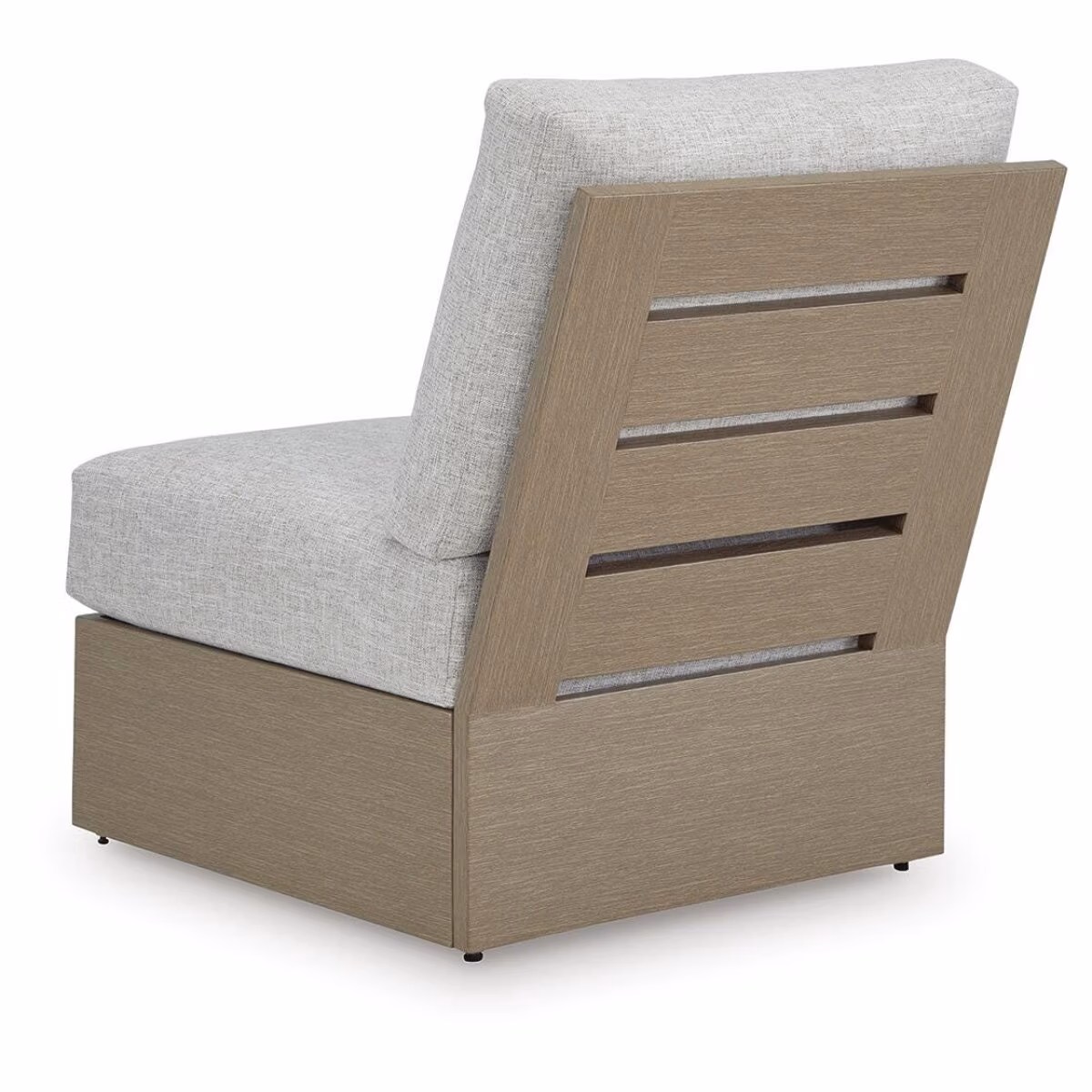 Kimpton Isle Outdoor Armless Chair with Cushion - Image 6