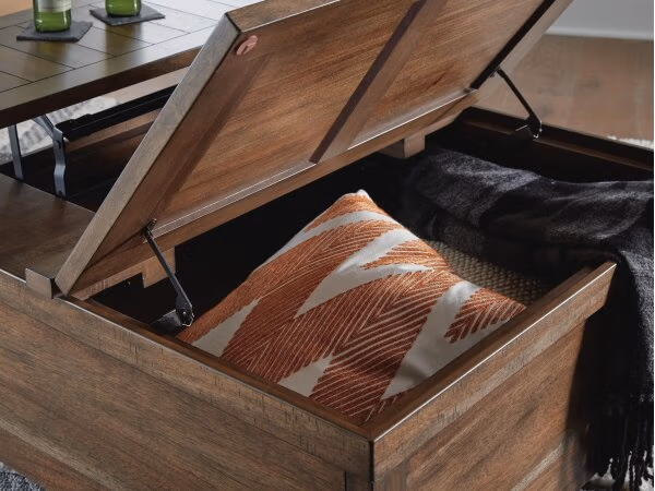 Moriville Lift-Top Coffee Table - Image 8