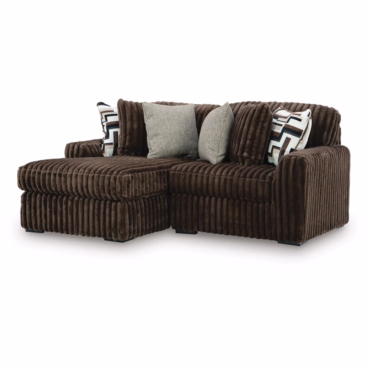 Midnight-Madness 2-Piece Sectional with Chaise - Image 2