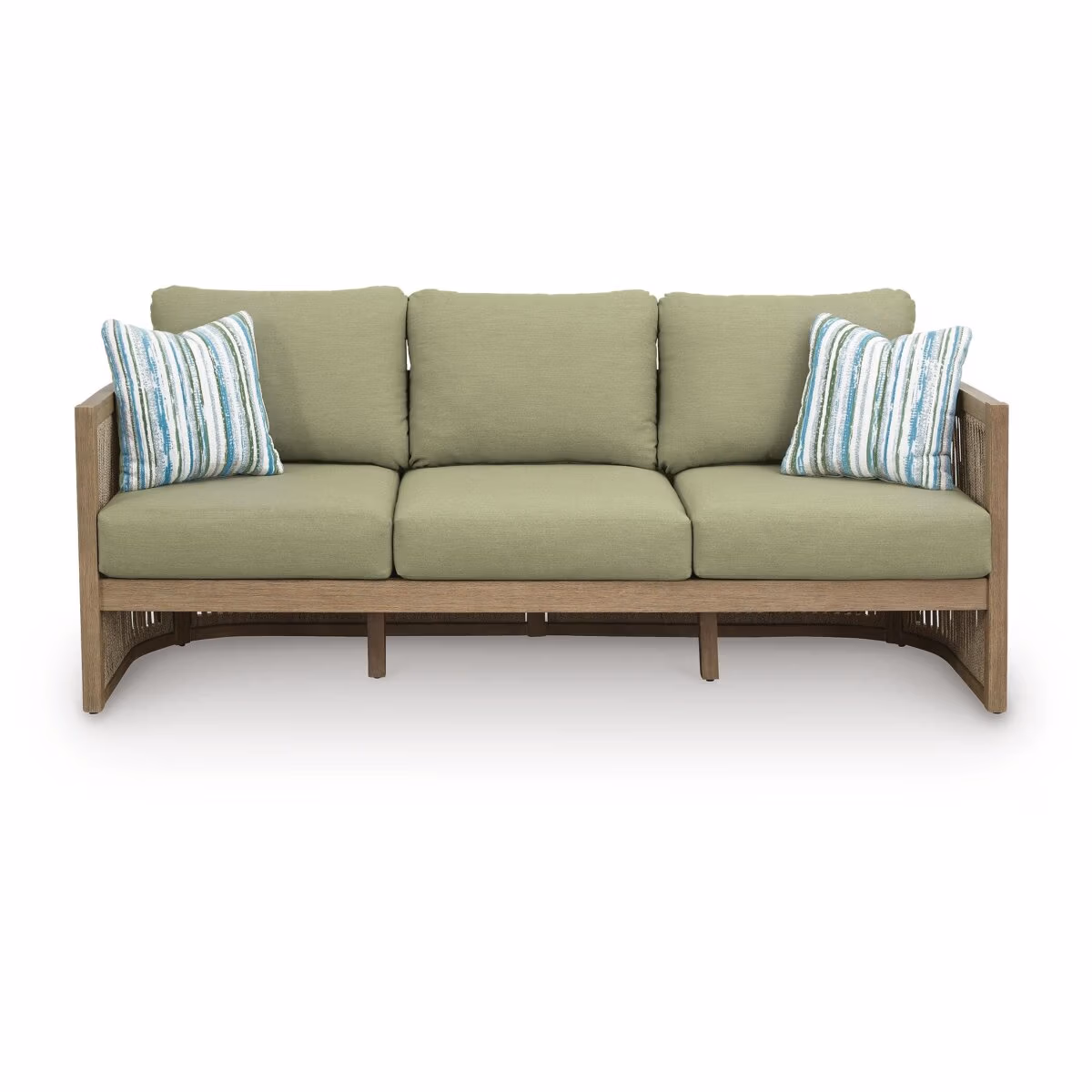 Serena Shores Outdoor Sofa with Cushion - Image 4