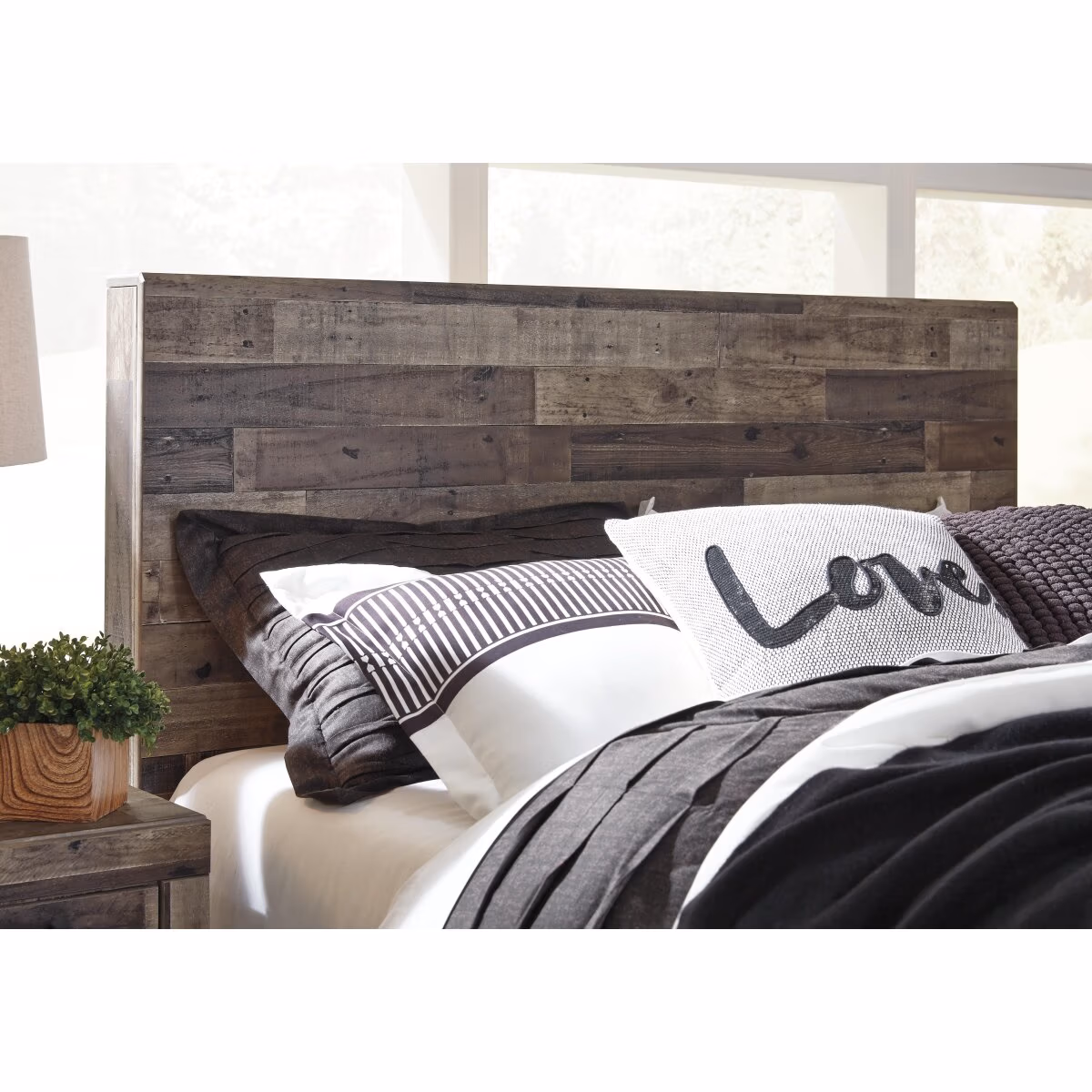 Derekson Twin Panel Headboard - Image 3