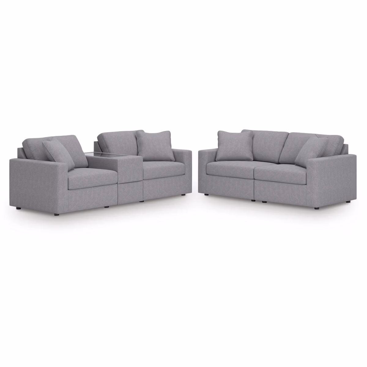 Modmax 3-Piece Sectional Sofa and 2-Piece Sectional Loveseat - Image 2