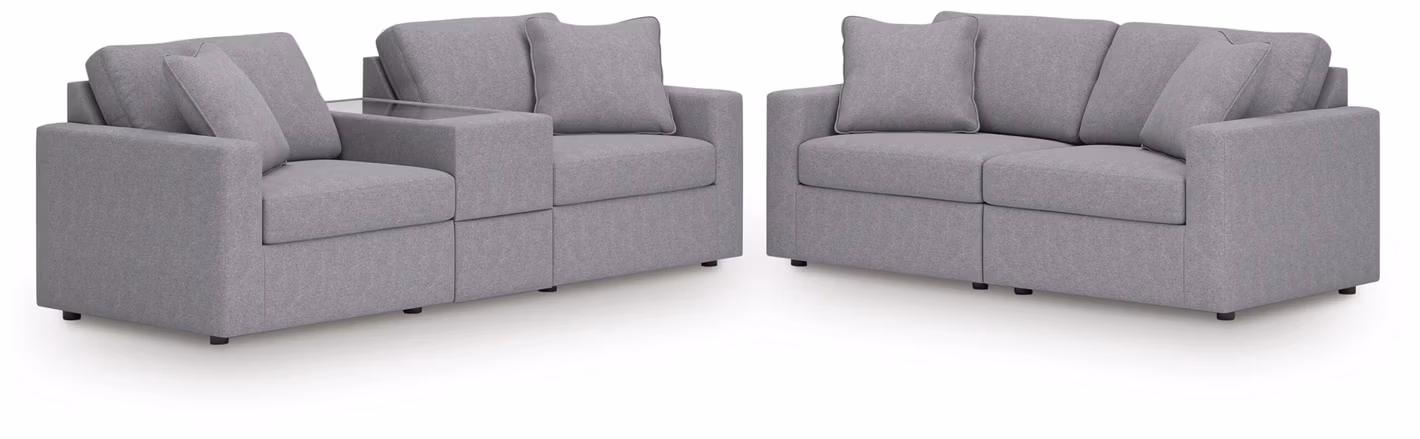Modmax 3-Piece Sectional Sofa and 2-Piece Sectional Loveseat