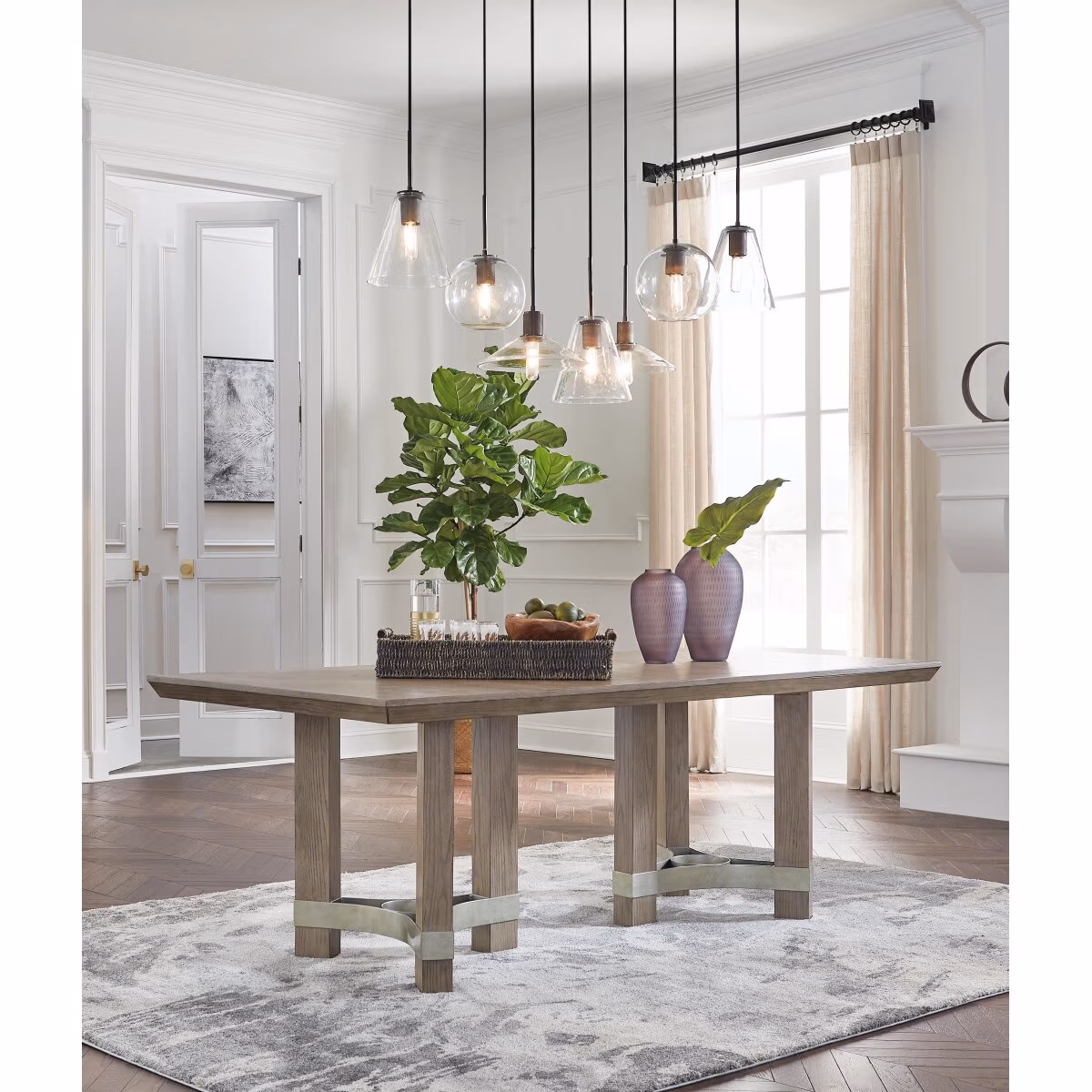 Chrestner Dining Table and 6 Chairs - Image 11