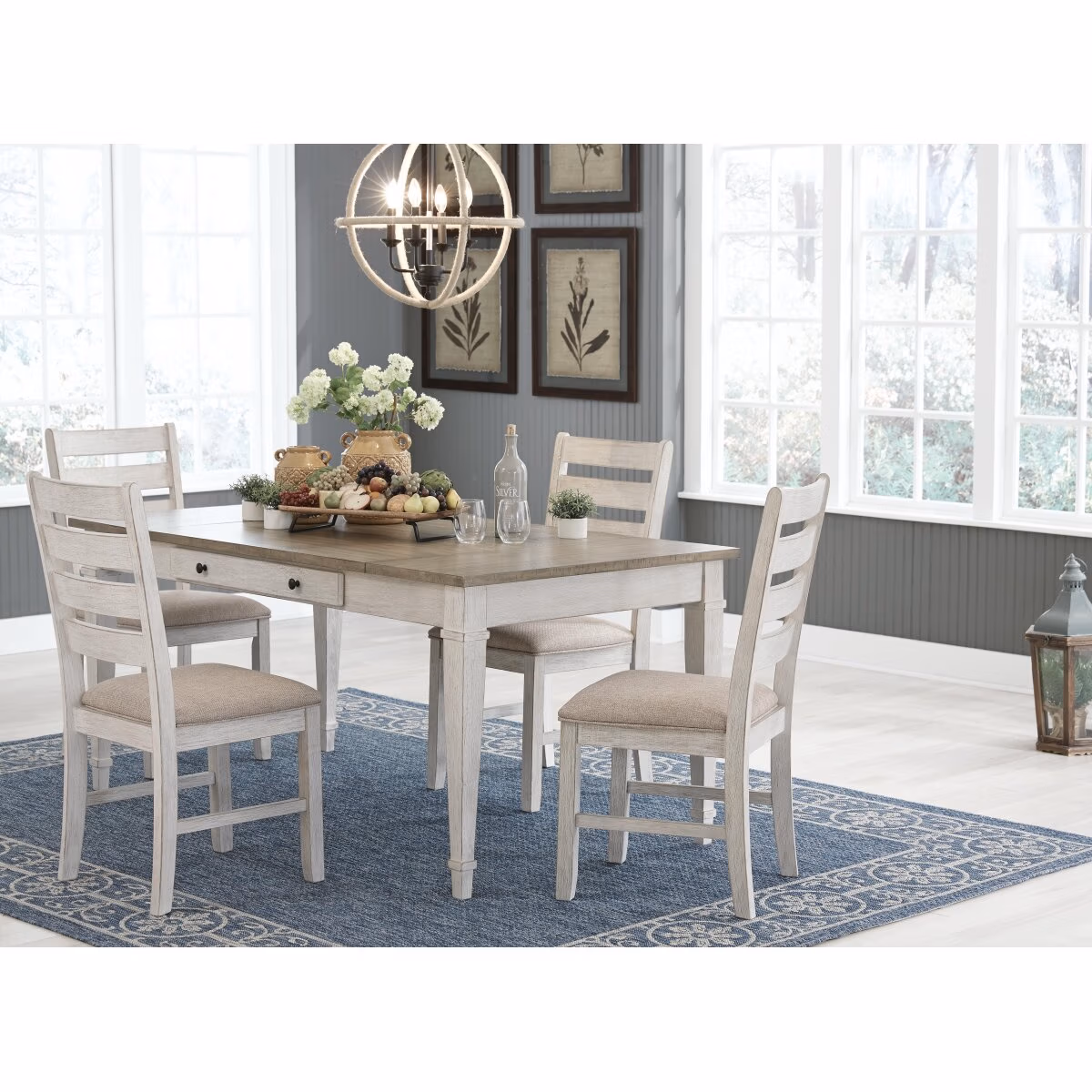 Skempton Dining Table and 4 Chairs - Image 3