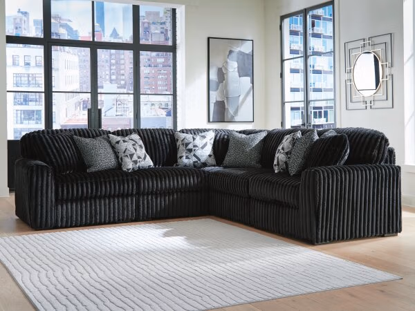 Midnight-Madness 5-Piece Sectional - Image 3