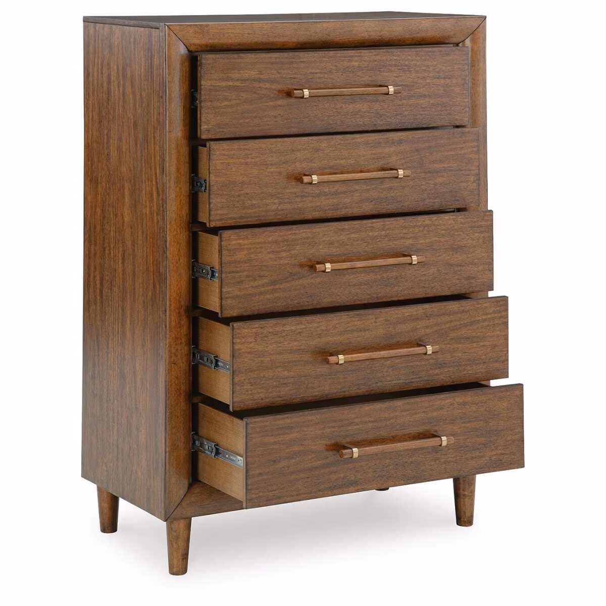 Lyncott King Upholstered Bed, Chest and Nightstand - Image 5