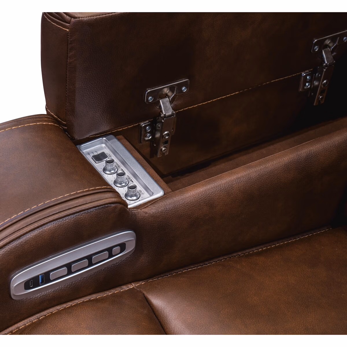 Knightington Power Reclining Sofa with Audio Seating - Image 13