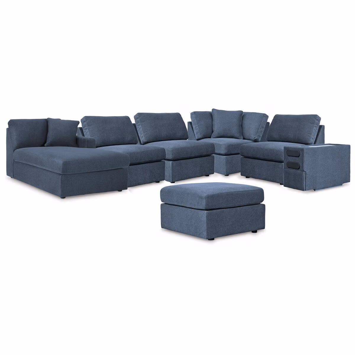 Modmax 6-Piece Sectional with Chaise and Ottoman - Image 2