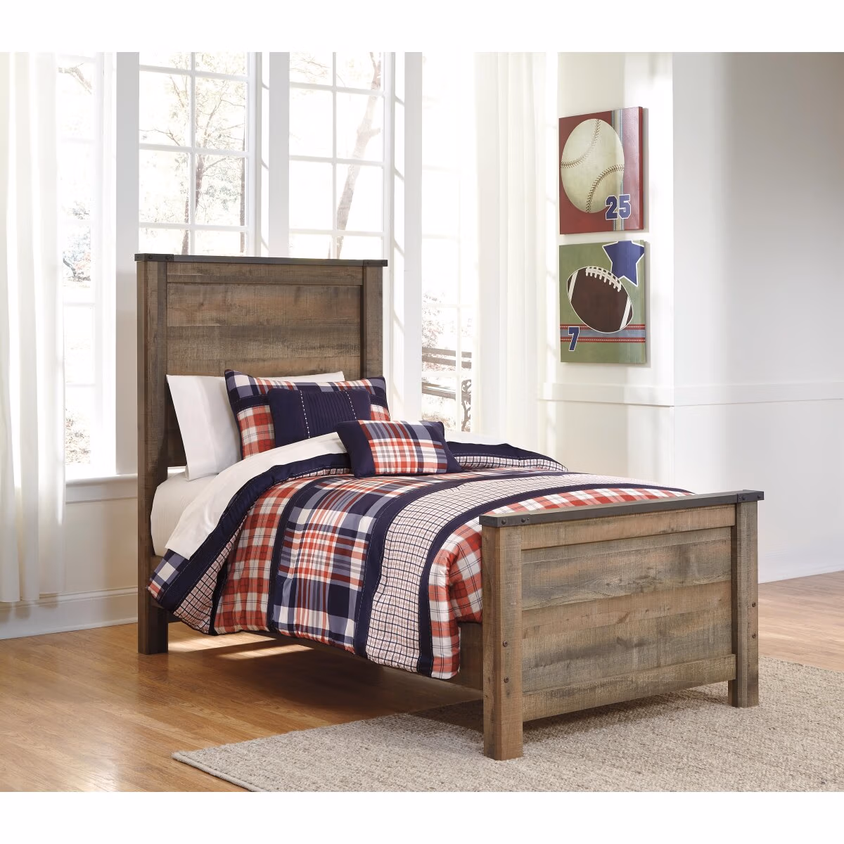 Trinell Twin Panel Headboard - Image 5