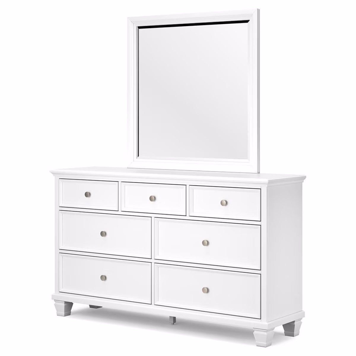 Fortman King Panel Bed, Dresser, Mirror, Chest and Nightstand - Image 9