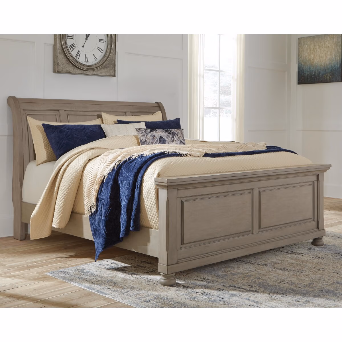 Lettner King Sleigh Bed - Image 3