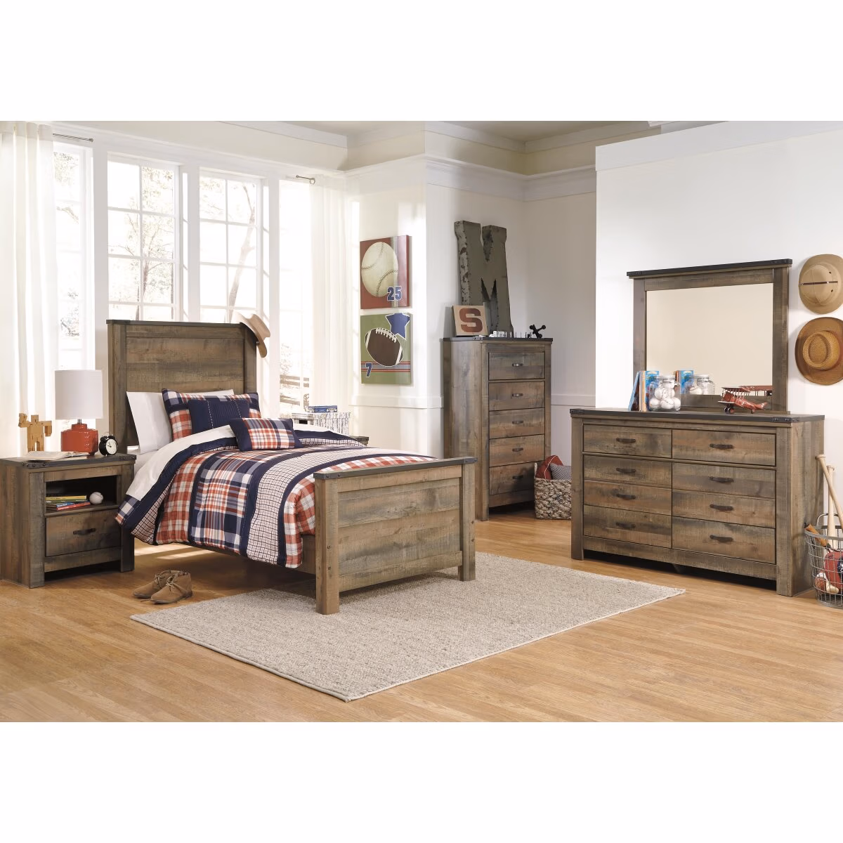 Trinell Twin Panel Headboard - Image 7