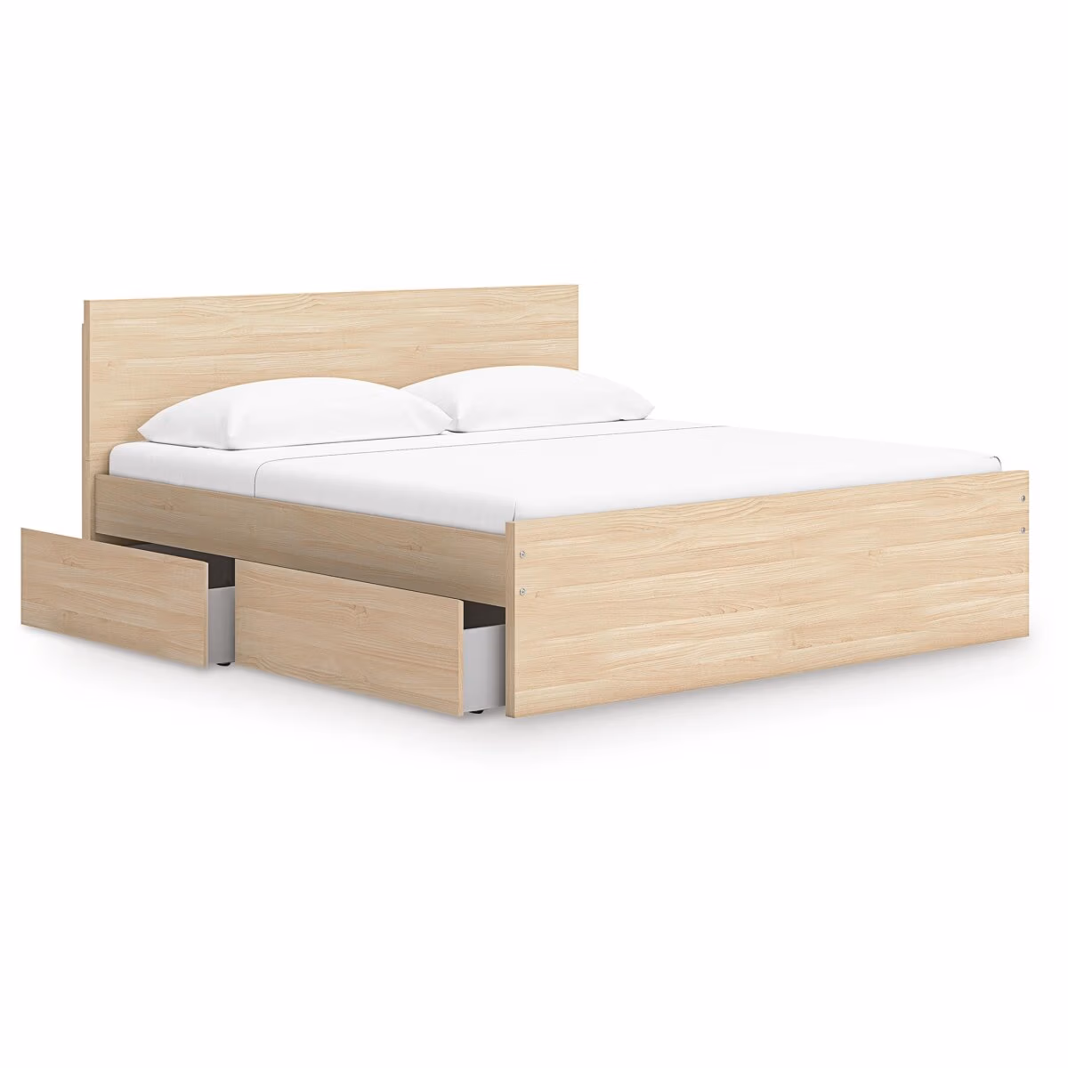 Onita Queen Panel Platform Bed with 2 Side Storage - Image 6