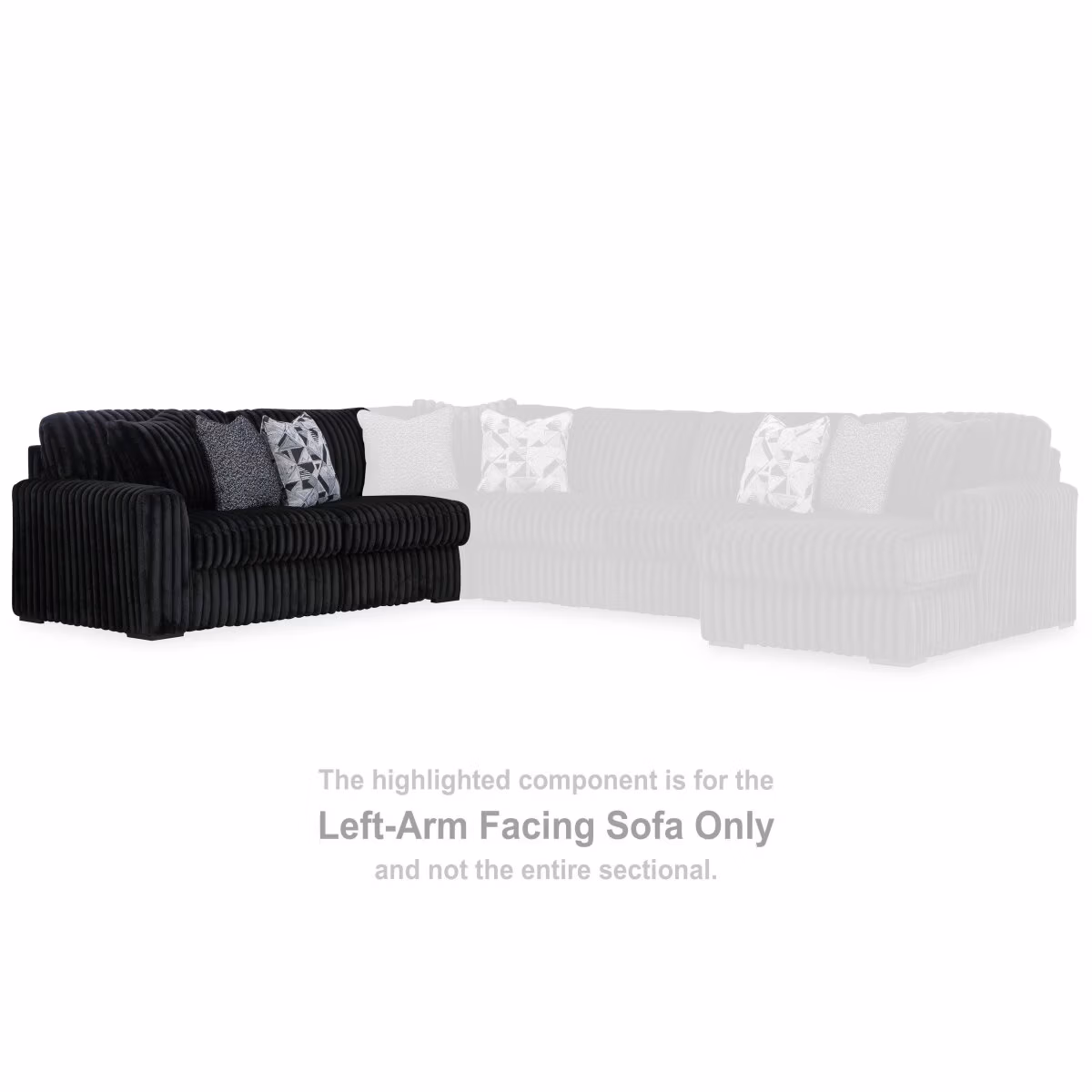 Midnight-Madness Left-Arm Facing Sofa - Image 3