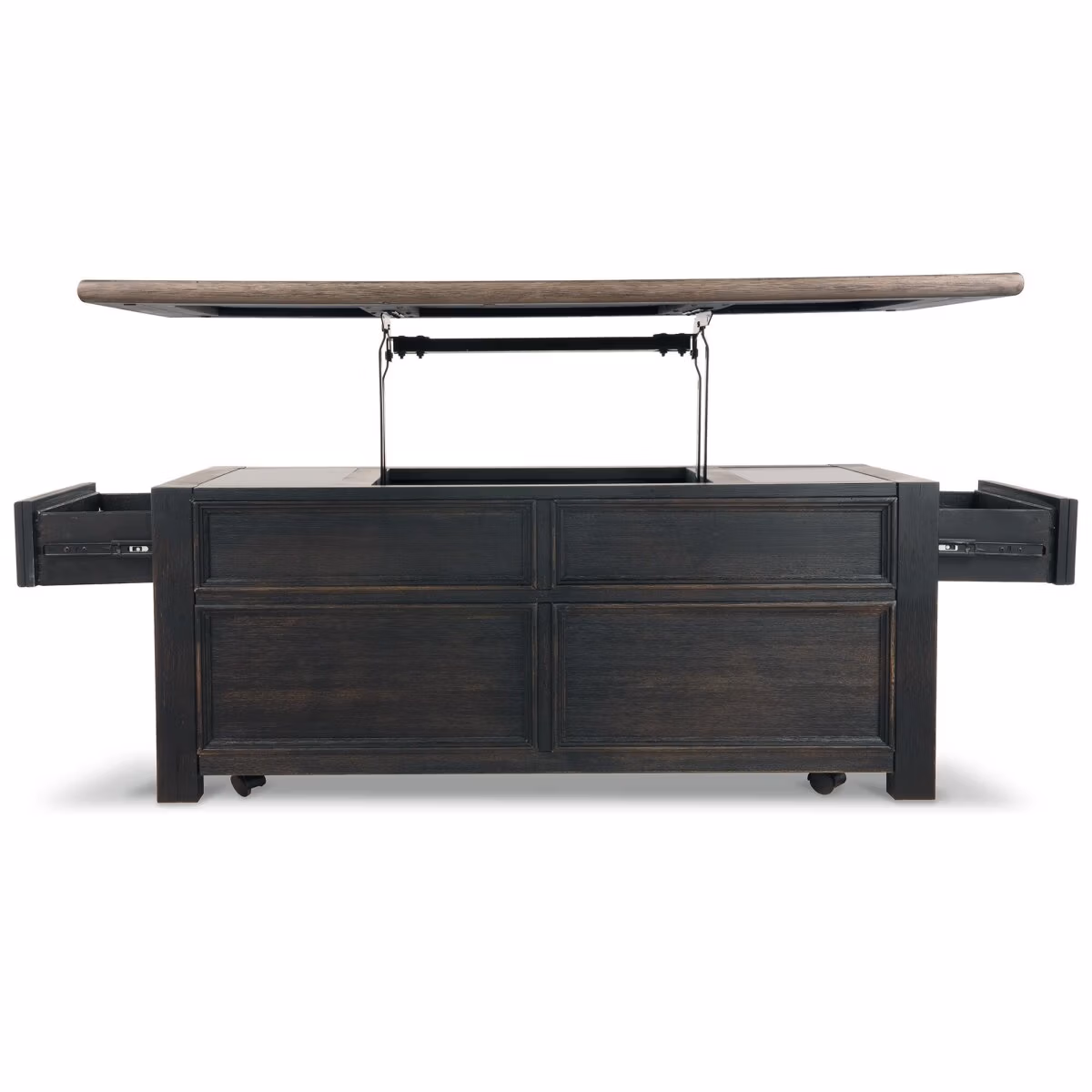 Tyler Creek Coffee Table and 2 End Tables with Console - Image 21