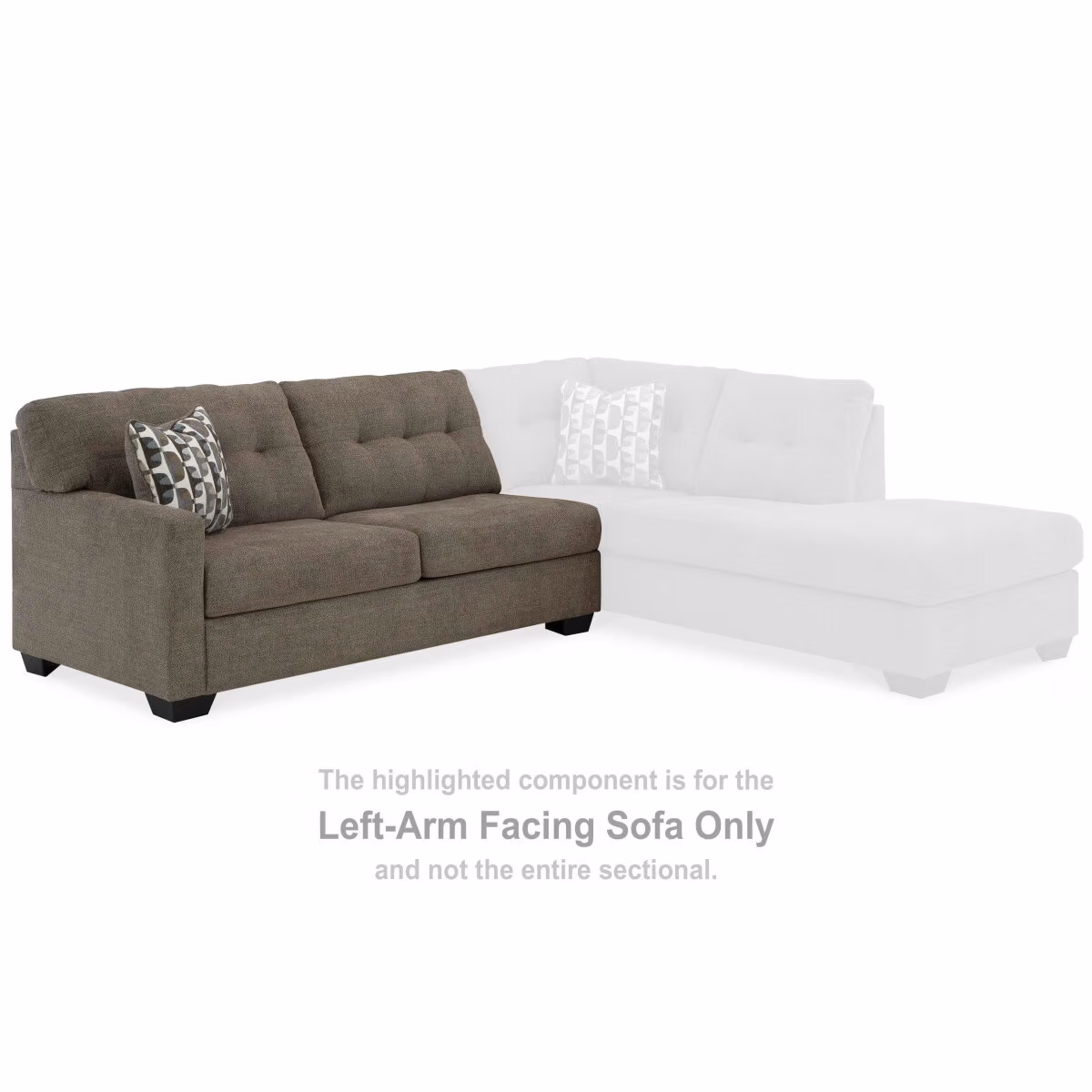 Mahoney Left-Arm Facing Sofa - Image 3