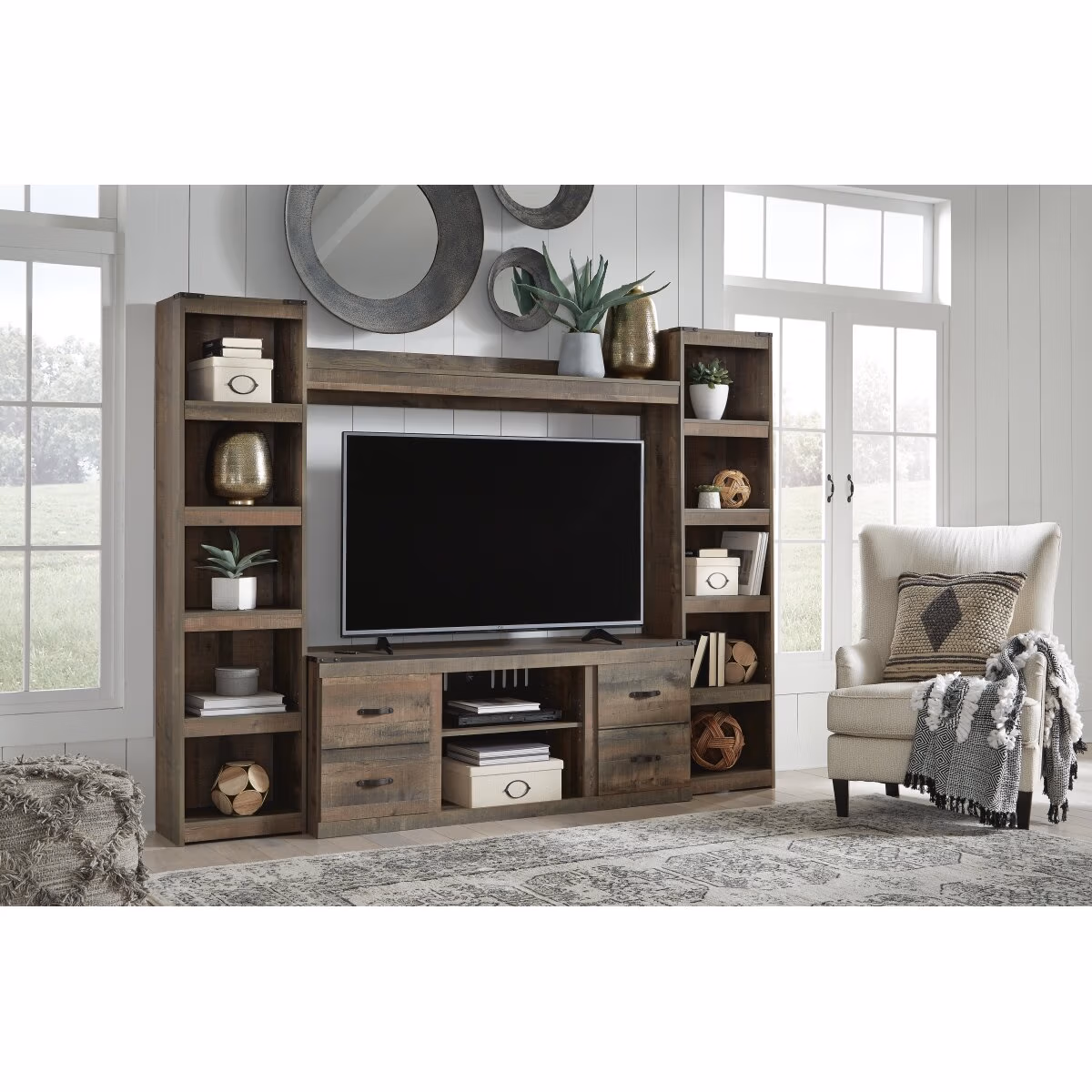 Trinell 4-Piece Entertainment Center - Image 3