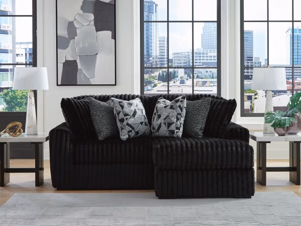 Midnight-Madness 2-Piece Sectional with Chaise - Image 3
