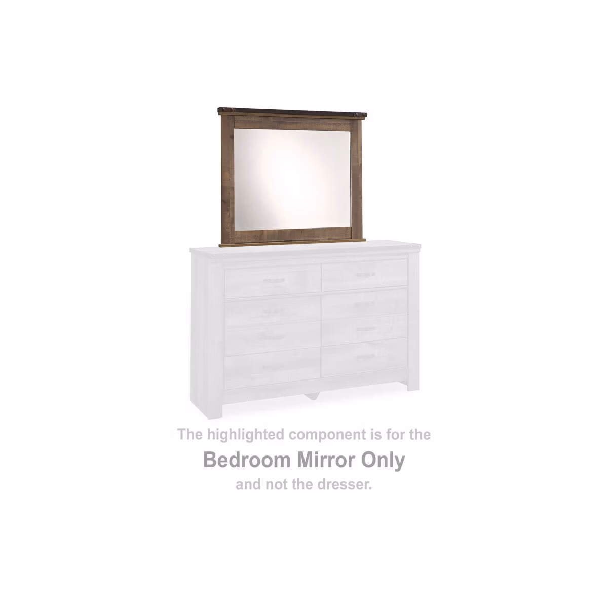 Trinell Bedroom Mirror - Image 3