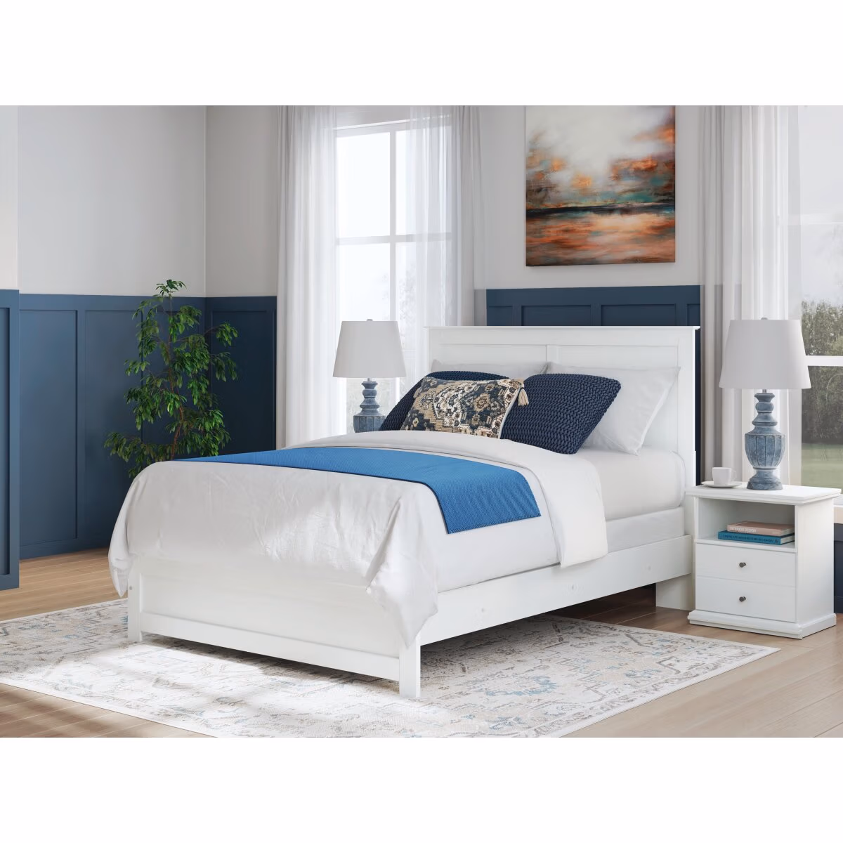 Bostwick Shoals Queen Panel Bed, Cheat and Nightstand - Image 13