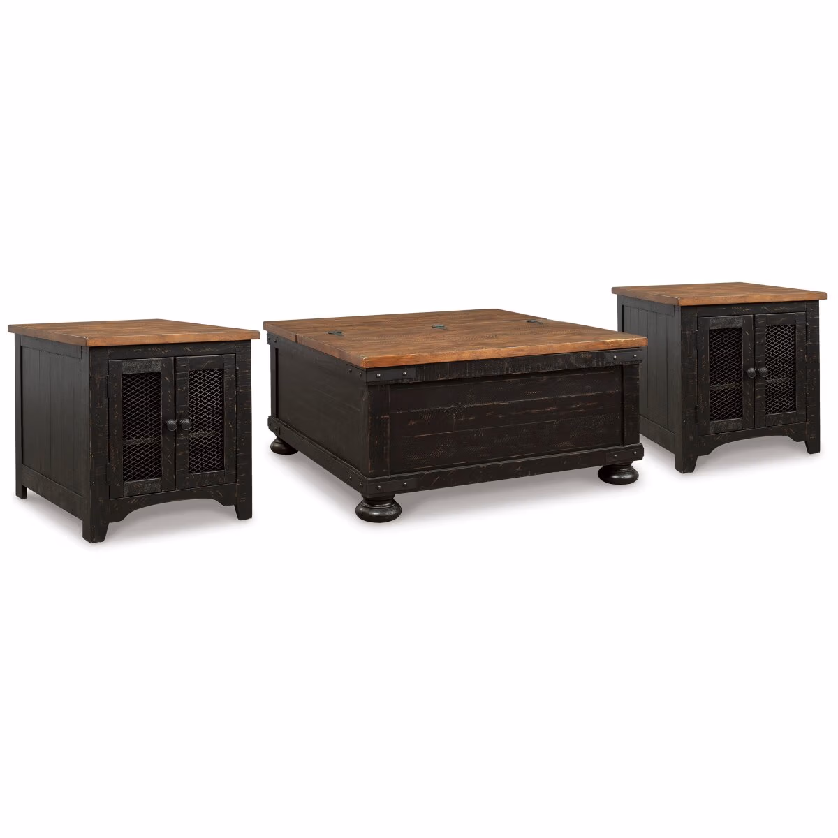 Valebeck Coffee Table and 2 End Tables - Image 2