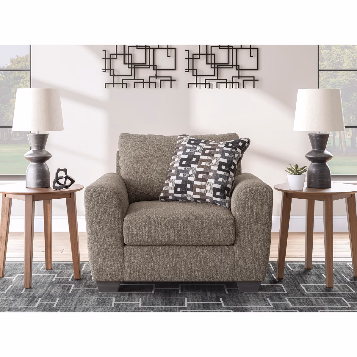 Triston-Peaks Oversized Chair - Image 3