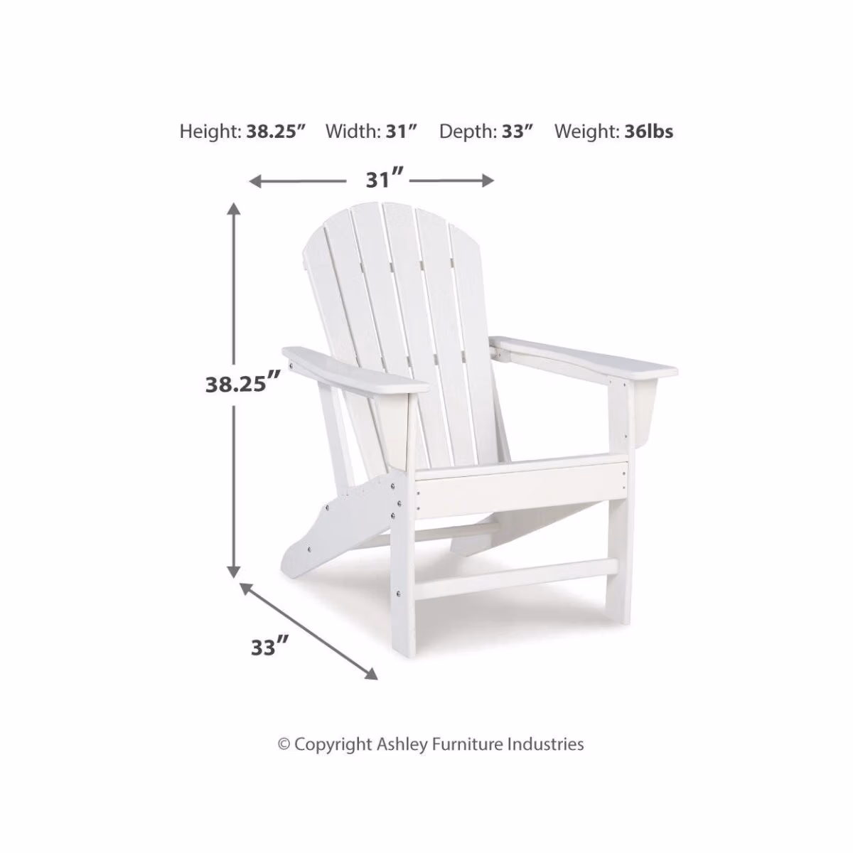 Sundown Treasure Adirondack Chair - Image 5