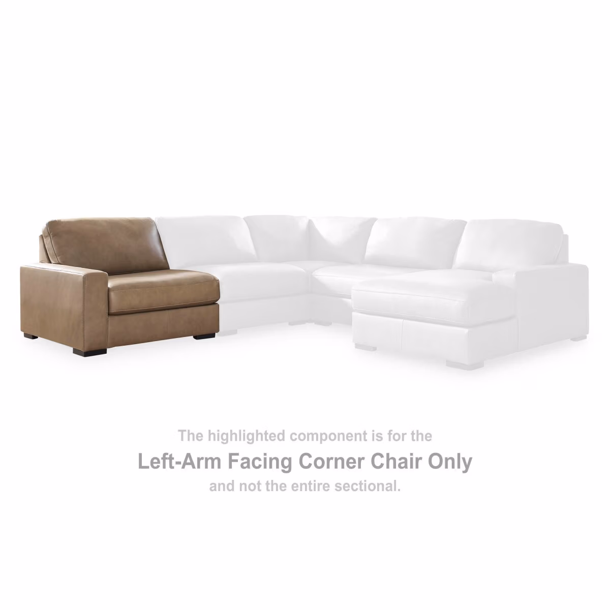 Veronella Left-Arm Facing Corner Chair - Image 3