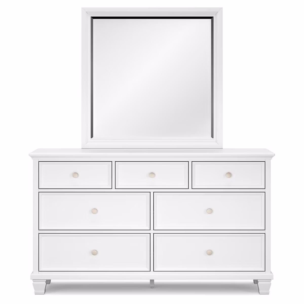 Fortman King Panel Bed, Dresser, Mirror, Chest and Nightstand - Image 3