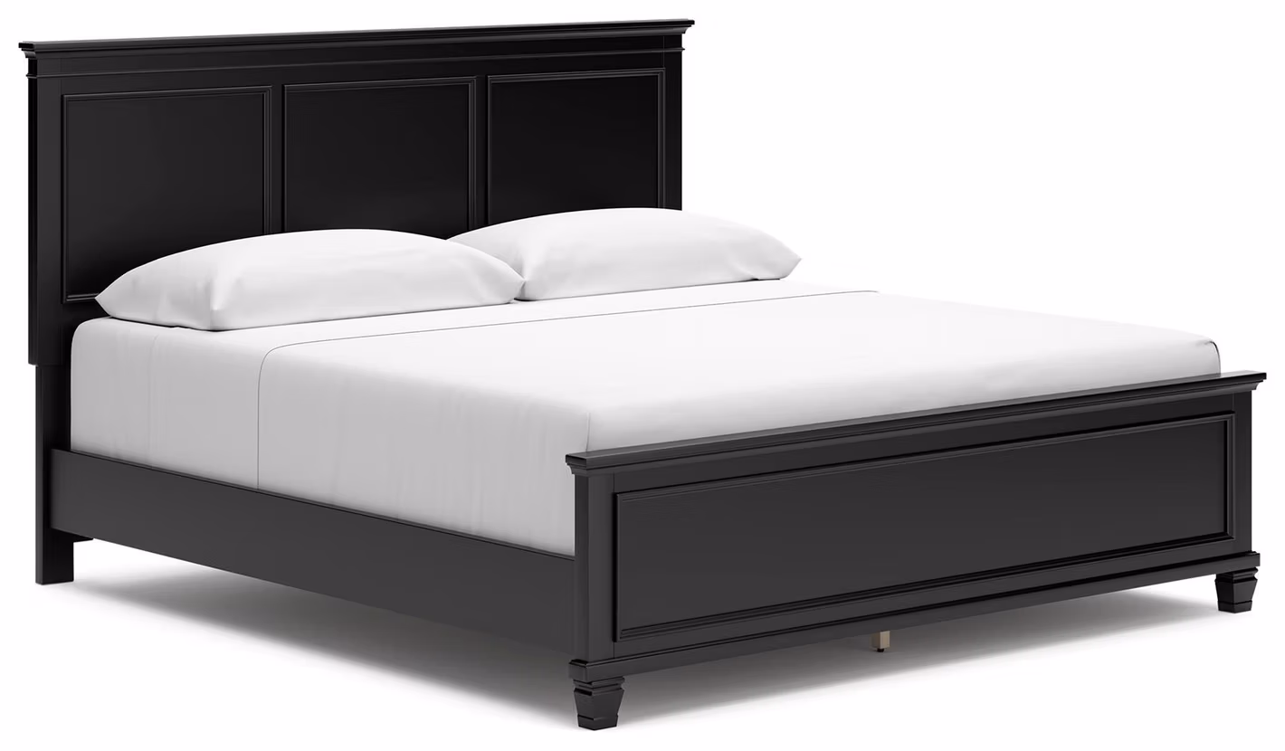 8470018bbaacc6d6097c7dffff612ba4 Lanolee King Panel Bed - Image 1