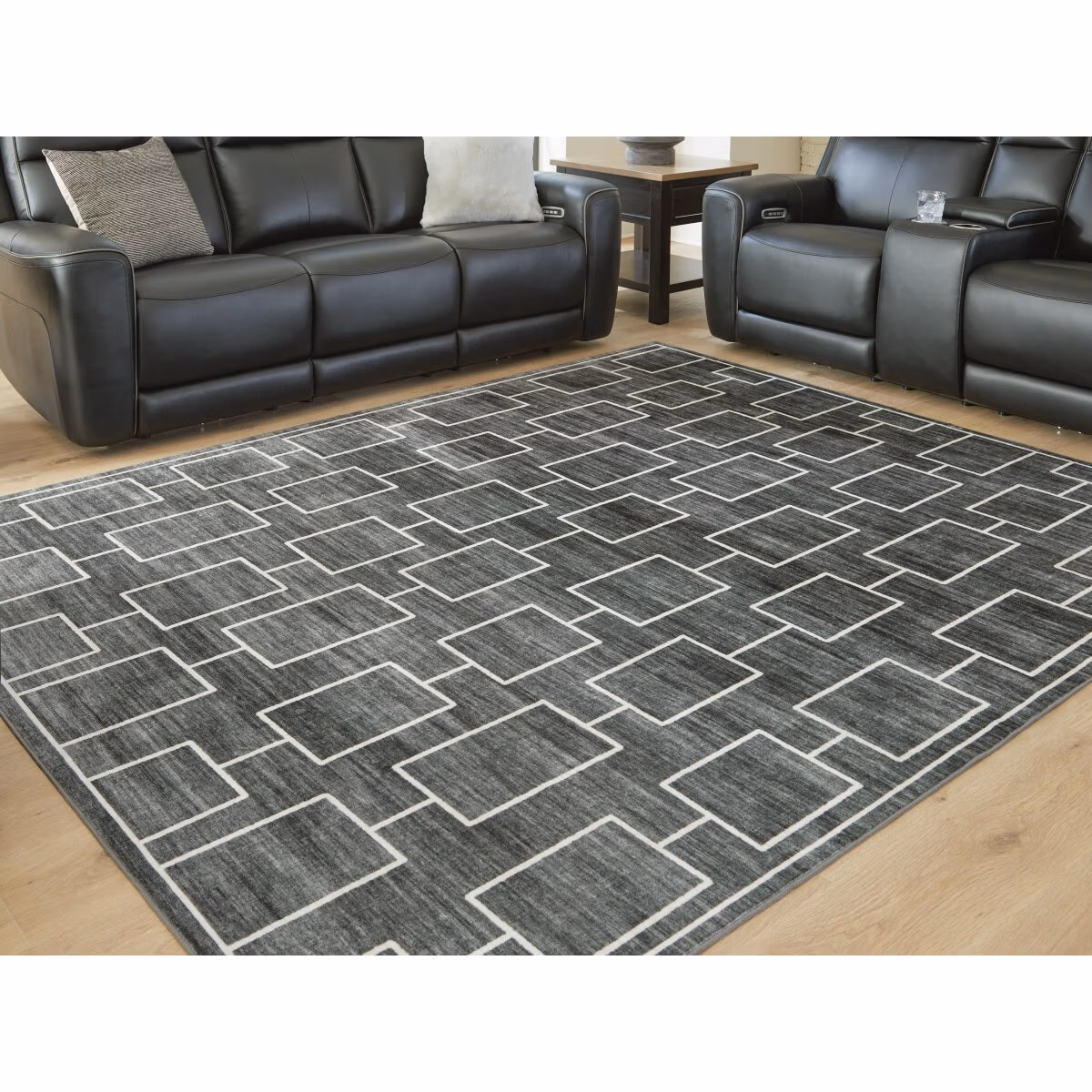 Elderland Washable 7'6" x 9'6" Area Rug - Image 3