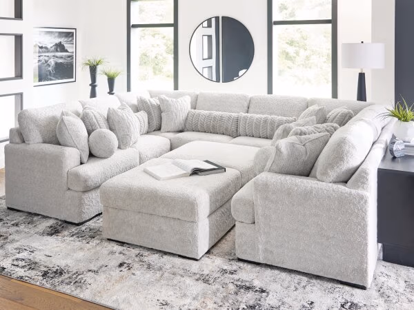 Cuddle Plush 10-Piece Sectional - Image 3