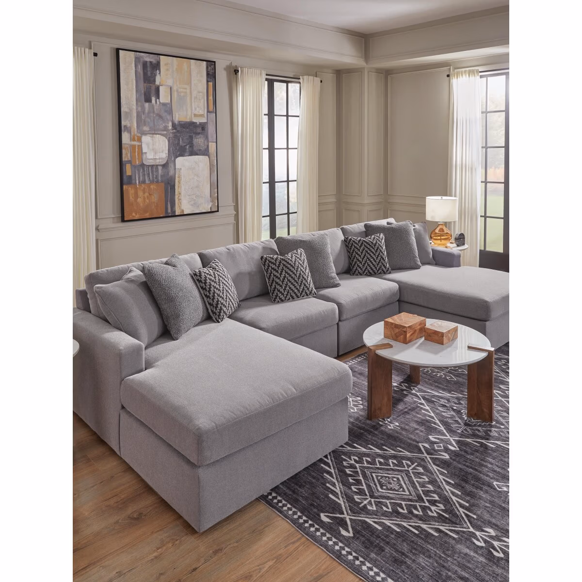 Modmax 4-Piece Sectional with Chaise - Image 6