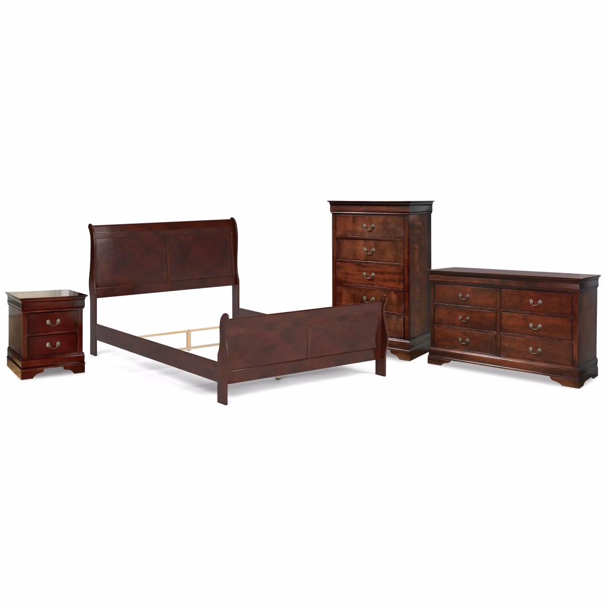 Alisdair Queen Sleigh Bed, Dresser, Mirror, 2 Chests and 2 Nightstands - Image 2
