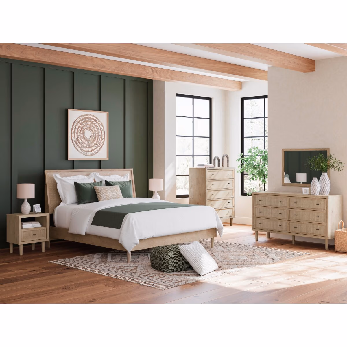 Cielden King Panel Bed - Image 11