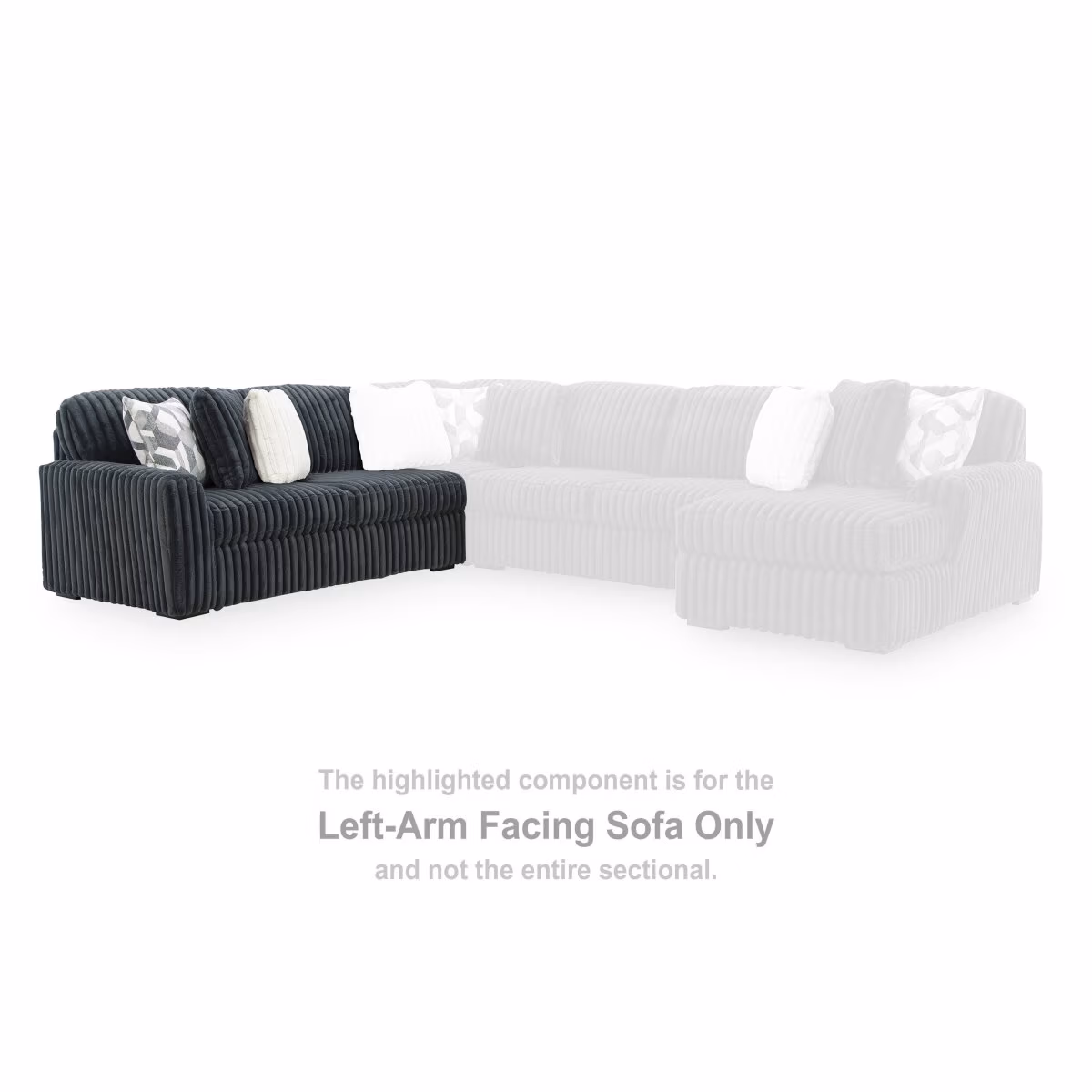 Midnight-Madness Left-Arm Facing Sofa - Image 3