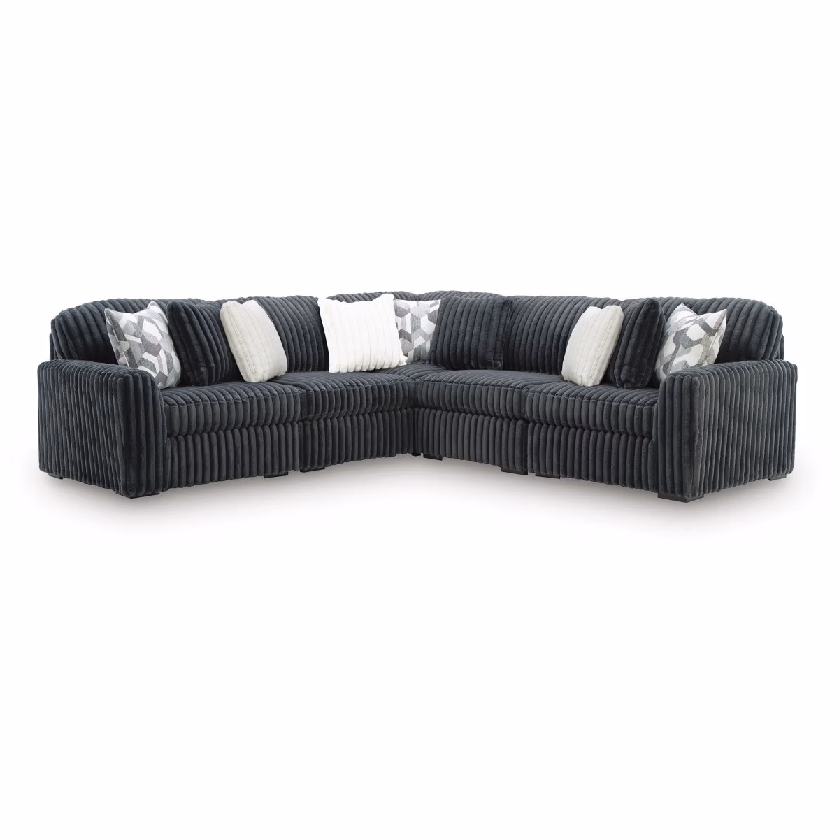 Midnight-Madness 5-Piece Sectional - Image 2