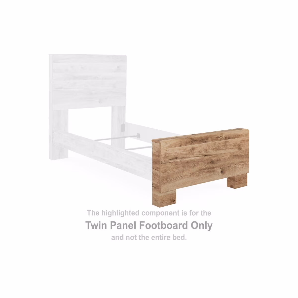 Hyanna Twin Panel Footboard - Image 3