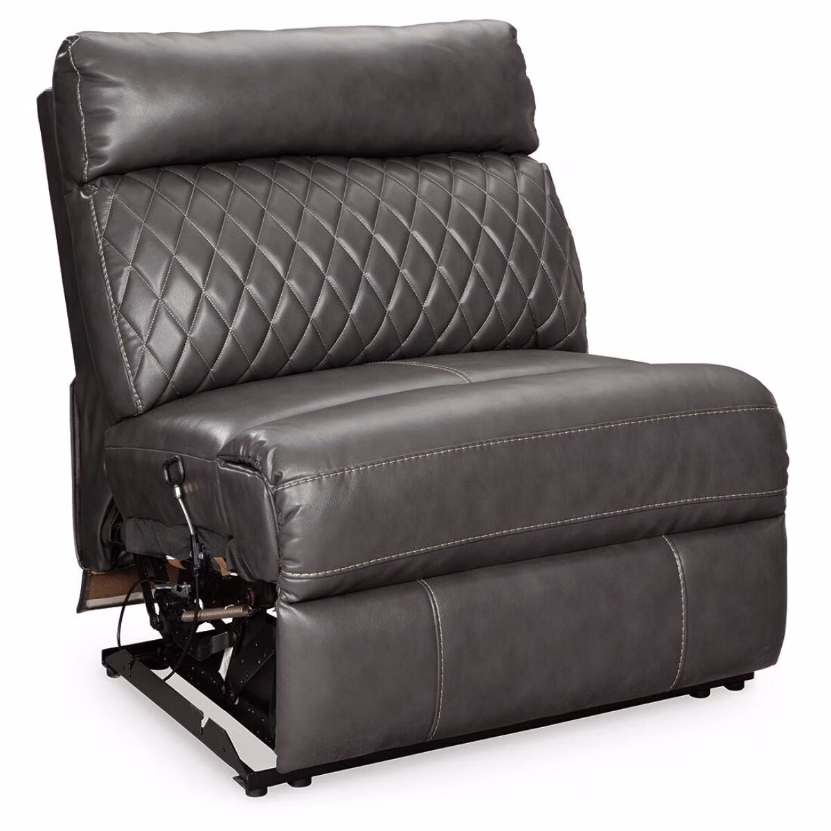Samperstone Armless Recliner - Image 2