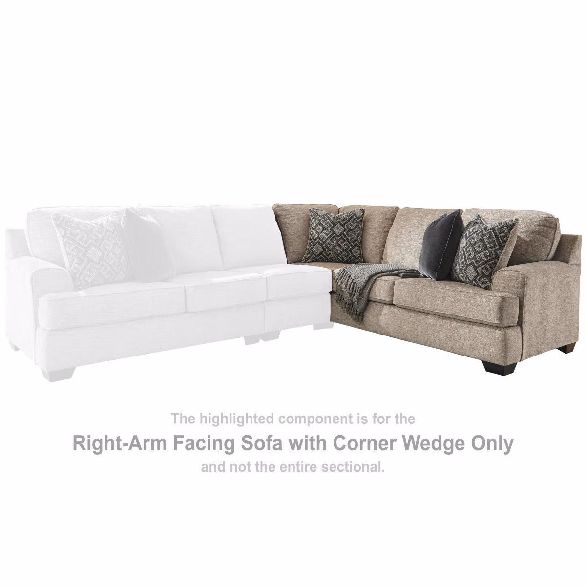 Bovarian Right-Arm Facing Sofa with Corner Wedge - Image 3