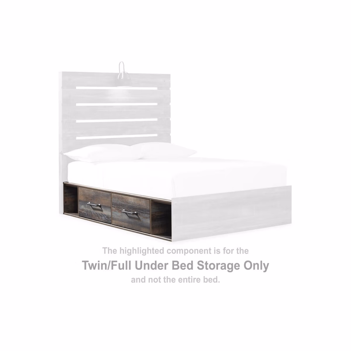 Drystan Twin/Full Under Bed Storage - Image 3