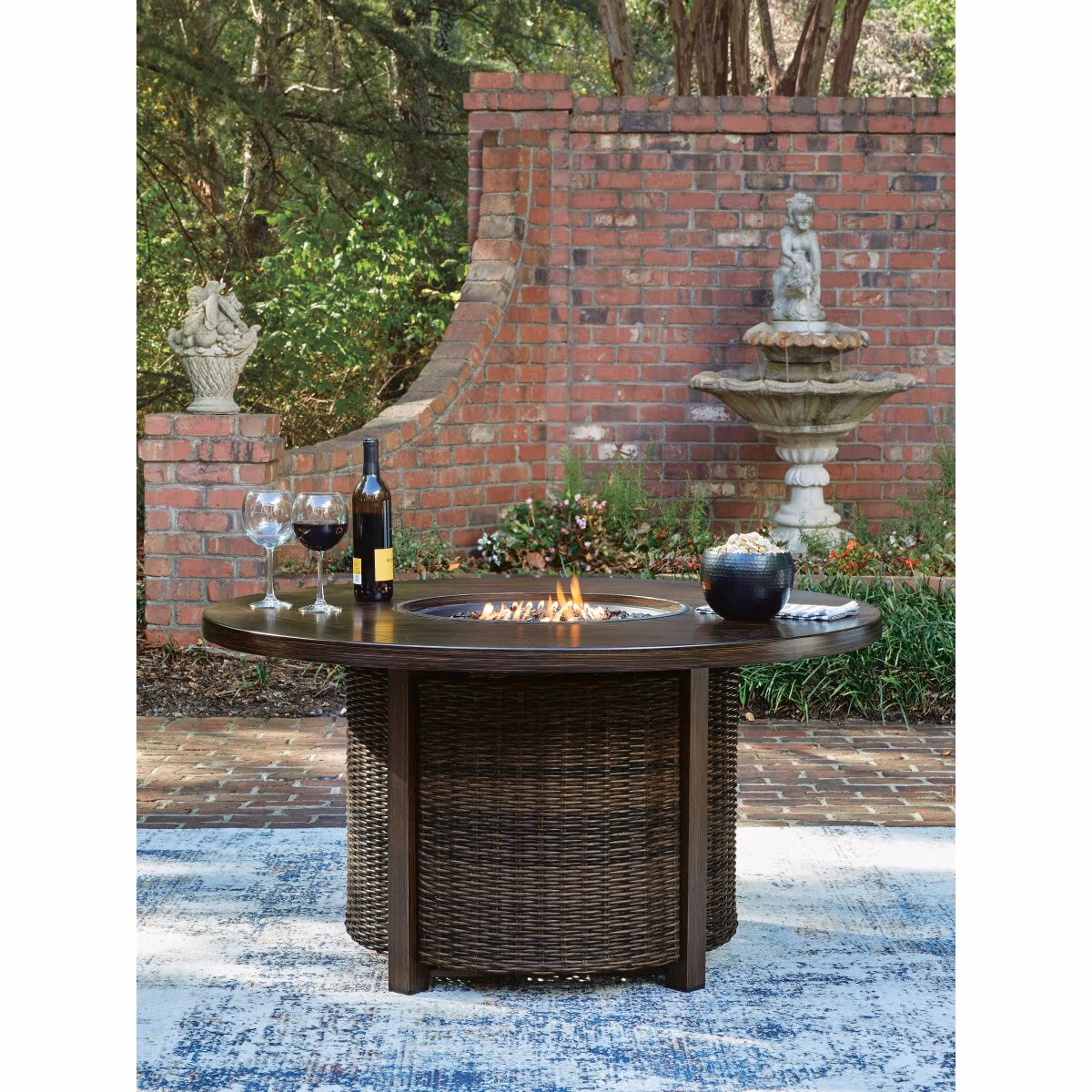 Monterey Point Outdoor Fire Pit Table - Image 3
