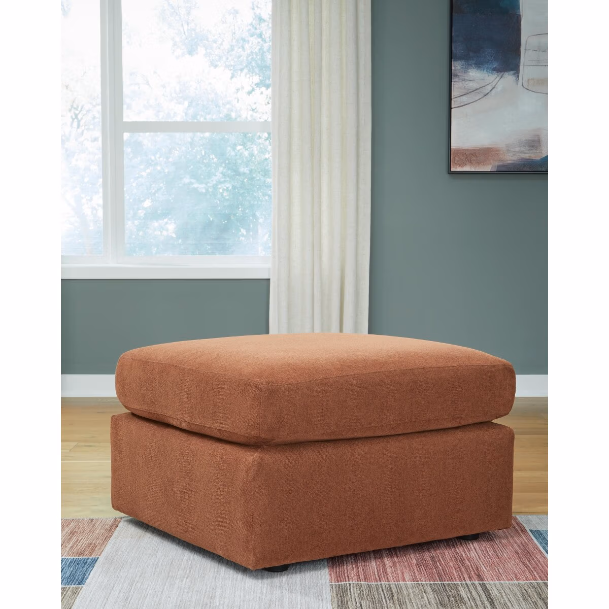 Modmax Oversized Accent Ottoman - Image 3