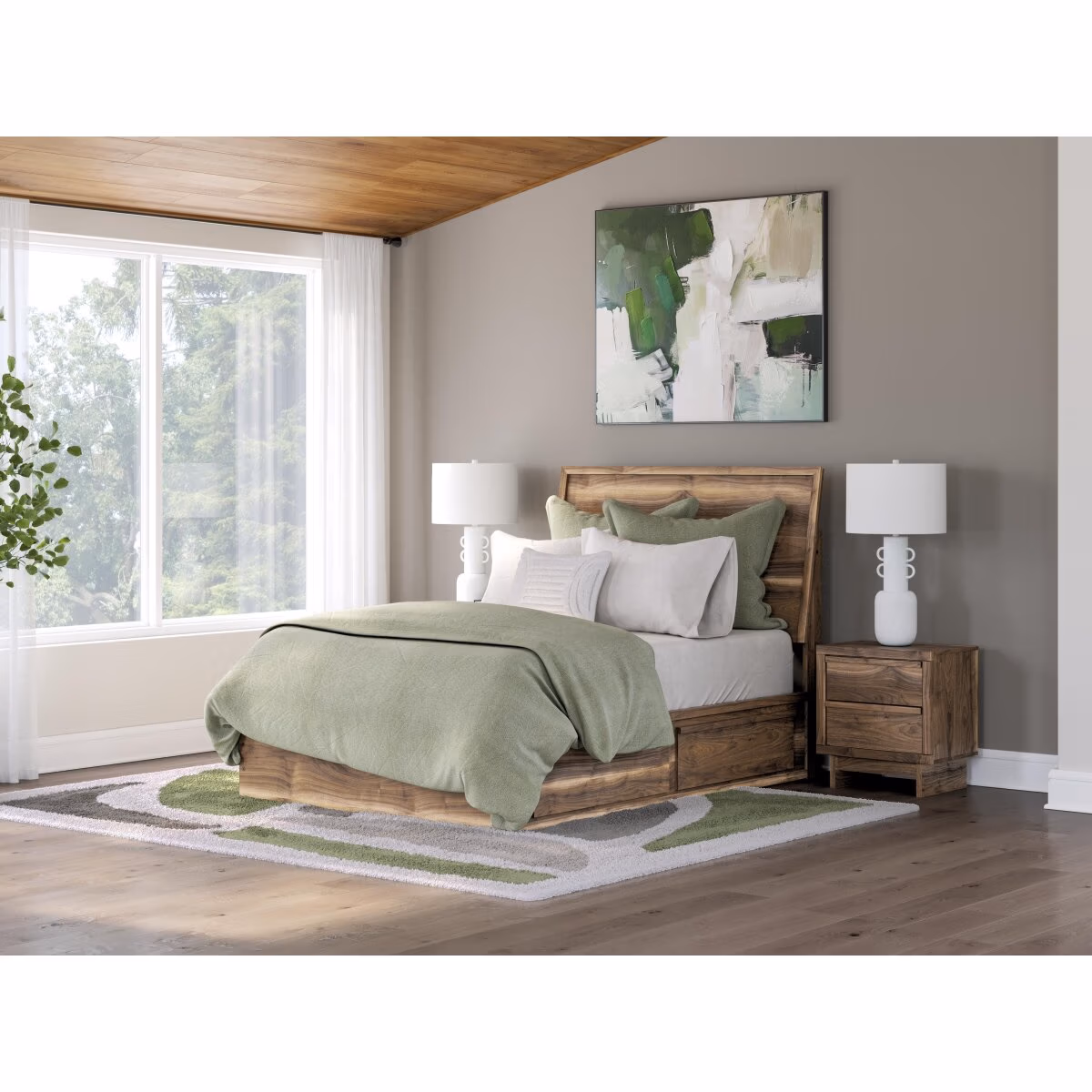 Chirason Full Panel Bed with Storage - Image 3