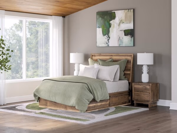 Chirason Full Panel Bed with Storage - Image 3