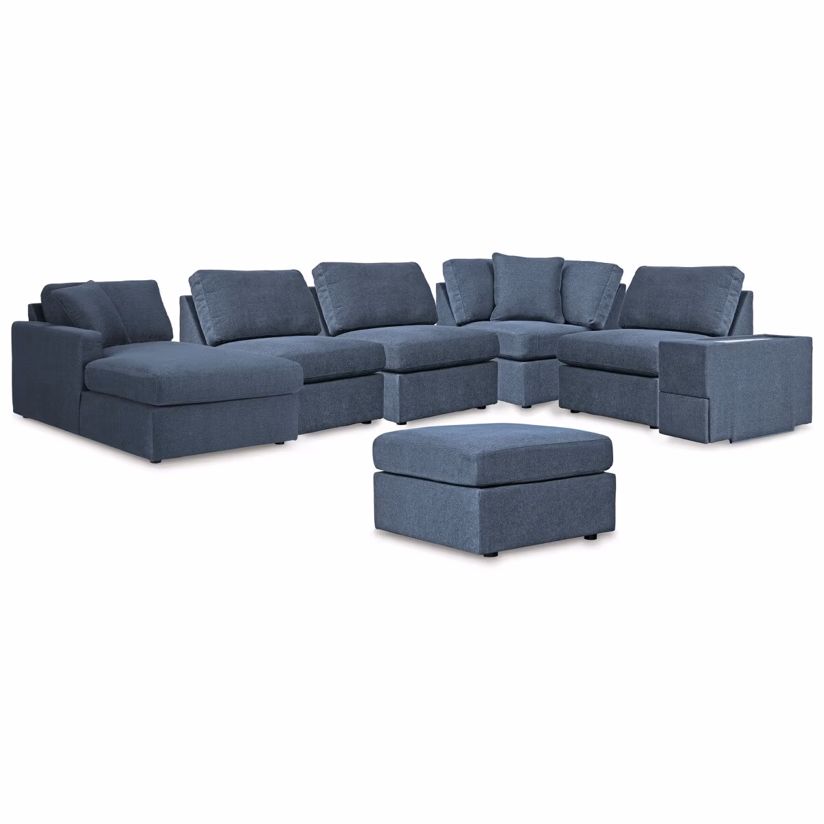 Modmax 6-Piece Sectional with Chaise and Ottoman - Image 2