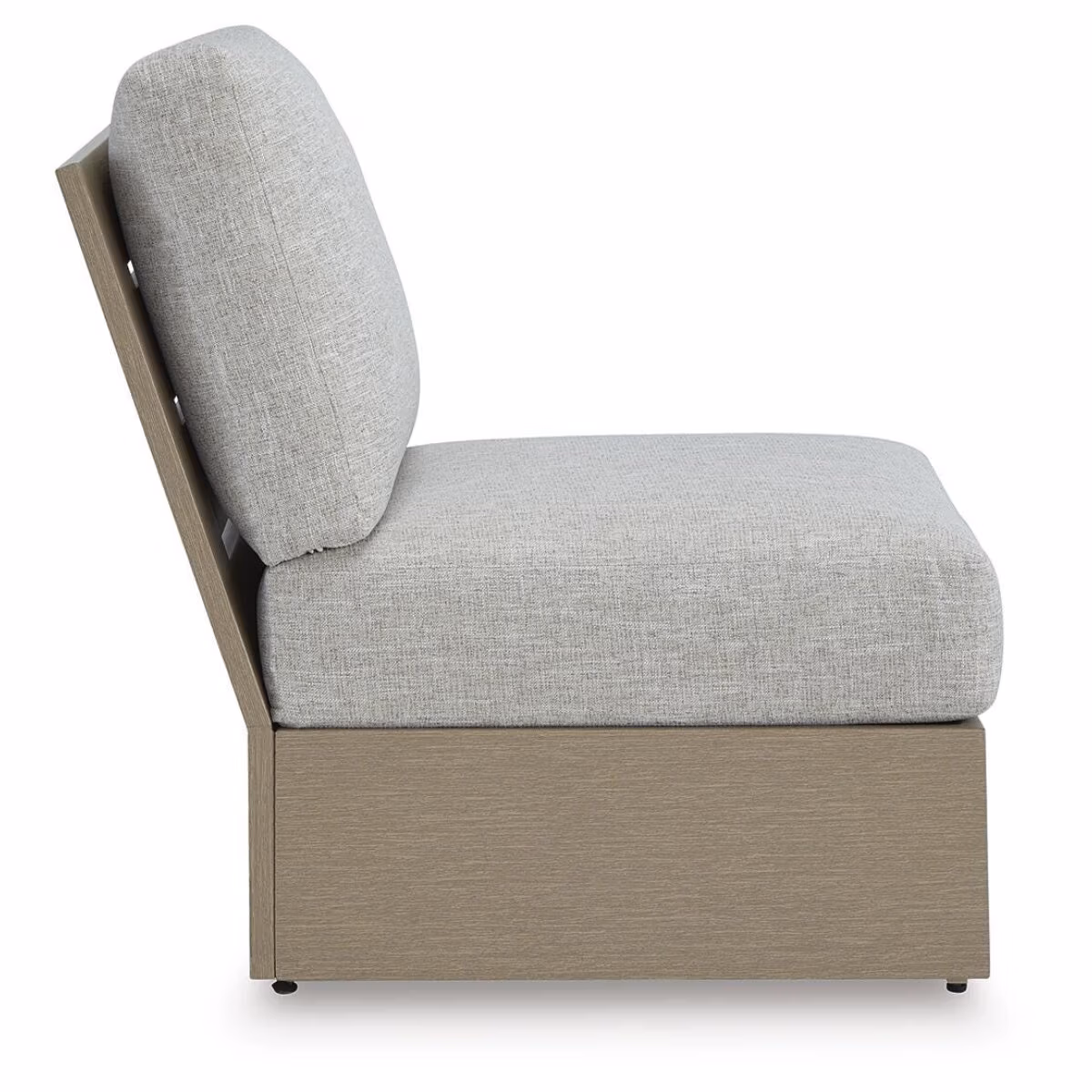 Kimpton Isle Outdoor Armless Chair with Cushion - Image 5
