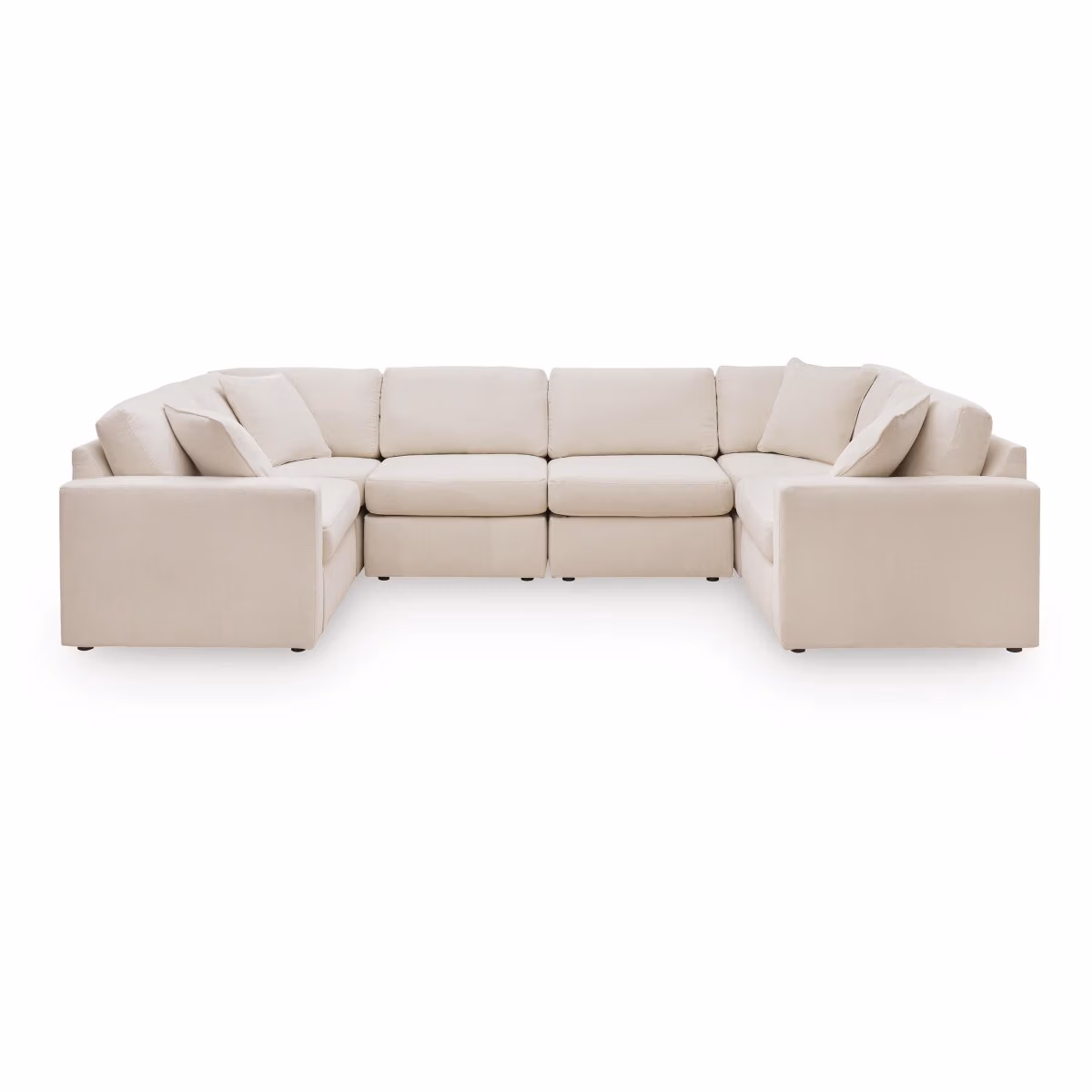 Modmax 6-Piece Sectional and Ottoman - Image 3